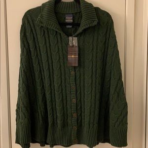 Outlander Cable Knit Cape- Hot Topic